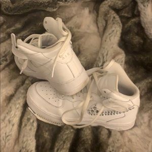 Nike Air Force 1’s High Top Bling